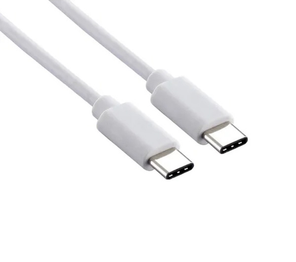 Cabo USB C+C 3.1 5GBPS 1,2M Branco Chip Sce 018-0051 41095 41095