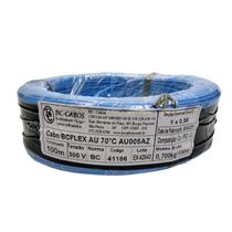 Fio Cabinho Flexível N 20 0,50 mm² Azul BC-Cabos rolo com 100 mts 41186 41186 