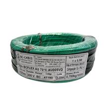 Fio Cabinho Flexível N 20 0,50 mm² Verde BC-Cabos rolo com 100 mts 41190 41190 