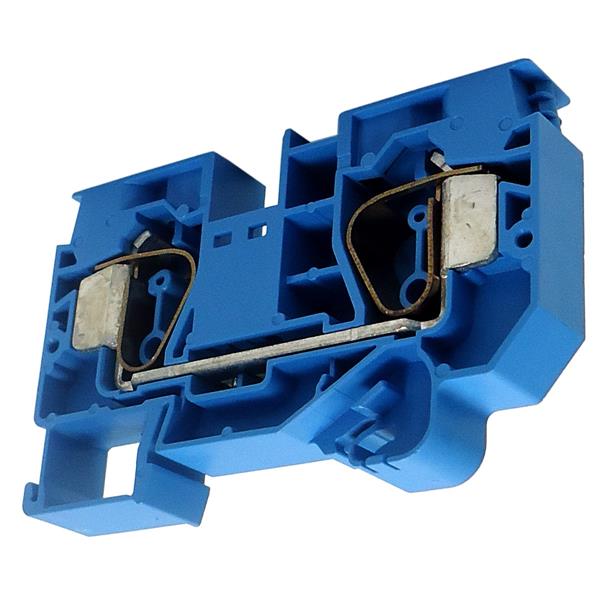 Conector Neutro de Passagem Conexão por Mola Wieland WKFN 16/35 BLAU 56.716.0055.6 40038 40038