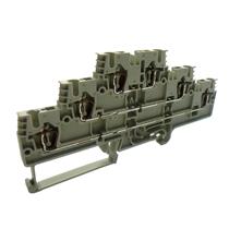 Conector de Passagem Triplo Conexão por Mola Wieland WKFN 2,5 E3/35 56.703.3055.0 40714 40714