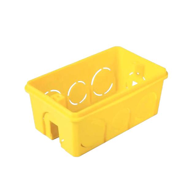Caixa de Embutir 4x2 Retangular Amarela Tramontina 57500/041 40290 40290