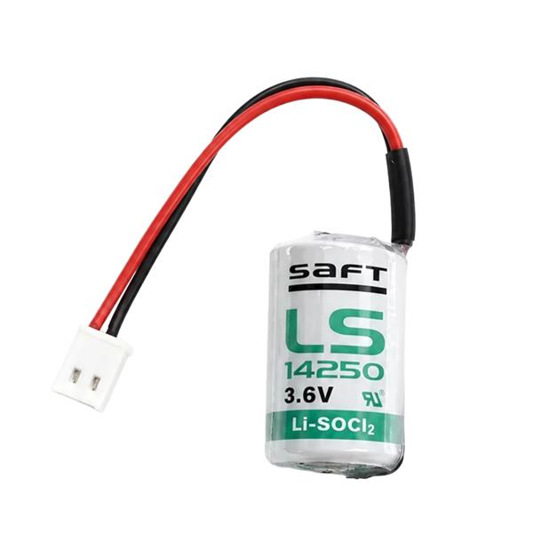 Bateria de Lithium com Fio e Conector 3,6V SAFT 1/2AA ER-14250 40099 40099