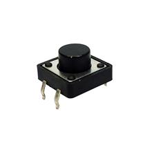 Chave Tact Switch 12X12X7mm KFC-A06 39296 39296 