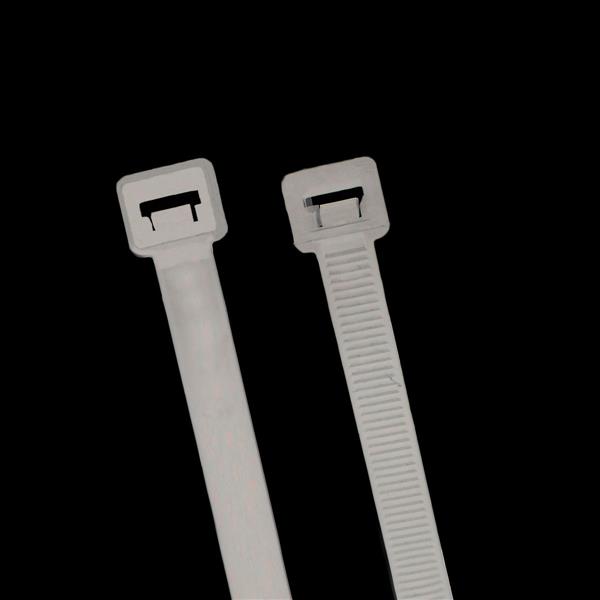 Abraçadeira Plástica 4,8 x 280mm T80M Natural 40140 40140