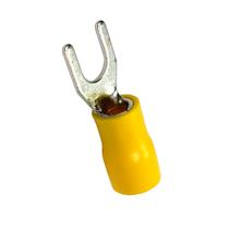 Terminal Pré-Isolado Forquilha 5mm Amarelo 39887 39887 