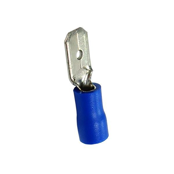 Terminal Pré-Isolado Faston Macho 6,3mm Azul 39892 39892