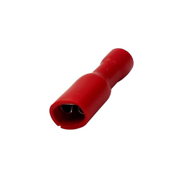 Terminal Isolado Faston Fêmea 4,8mm Vermelho 40167 40167