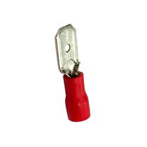 Terminal Pré-Isolado Faston Macho 6,3mm Vermelho   39894 39894 