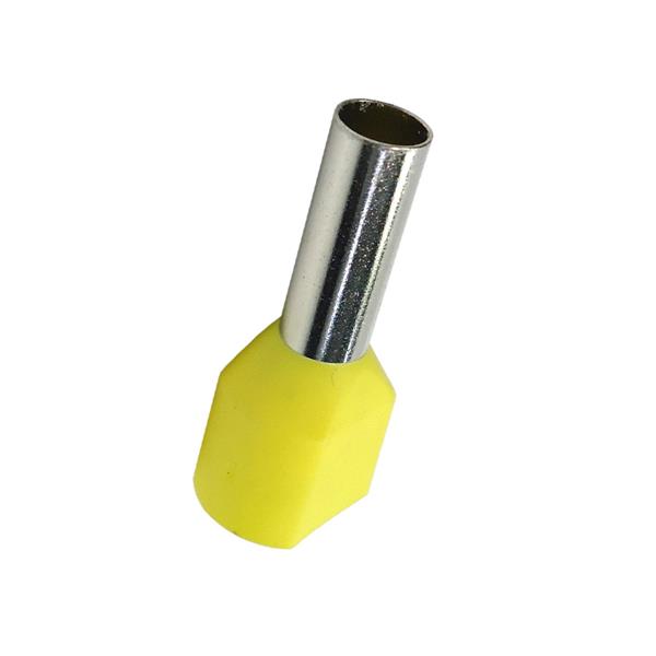 Terminal Pré-Isolado Amarelo Duplo 6,00mm2 40149 40149