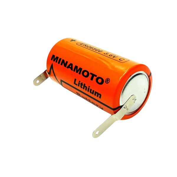 Bateria de Lithium com Terminais C 3,6V 8500mAh ER-26500 41556 41556