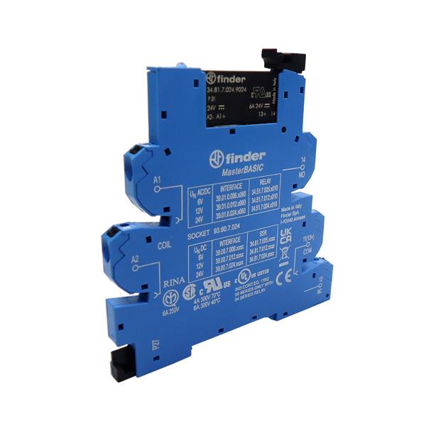 Relé Modular de Interface Finder 39.00.7.024.9024 41578 41578