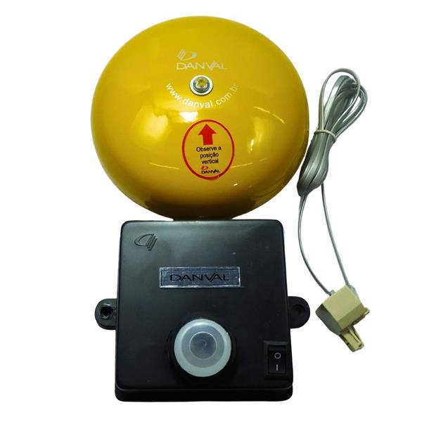 Campainha Profissional para Telefone com Luz Tímpano 6" 110/220VCA Danval CF02.3 41628 41628
