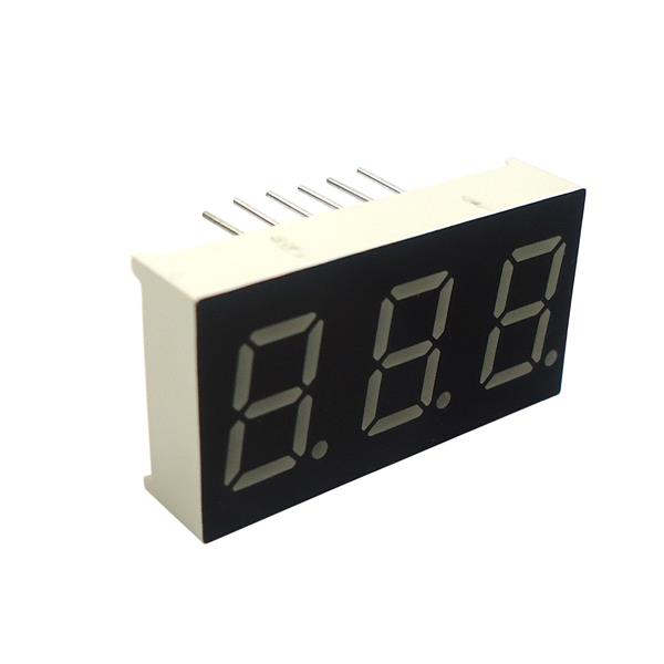 Display Led Triplo Cátodo Vermelho Fluxus F4301AH 41635 41635