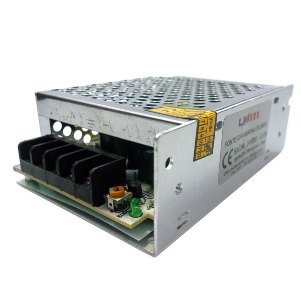 Fonte Chaveada 75W 24V S-75-24 Unitel 01371 41674 41674