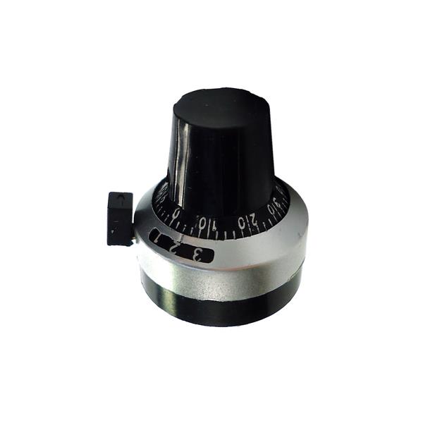 Dial Redutor para Potenciômetro Multivolta Fluxus ND-15B-6MM/3 41718 41718