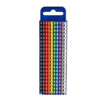 Kit Marcadores de Cabo de Encaixe Hellermann WIC2-0-9-PA66-Special Colorido 41732 41732 