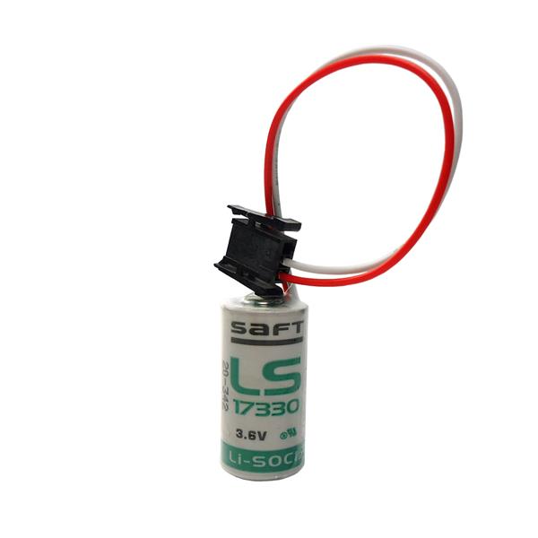 Bateria de Lithium Saft com Fio e Conector 3,6V ER-17330 41866 41866