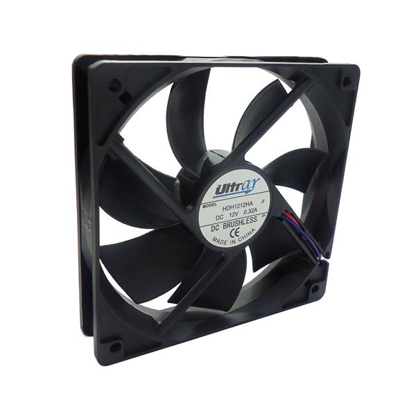 Microventilador Axial 120x120x25mm 12VCC HDH1212HA-F 41923 41923