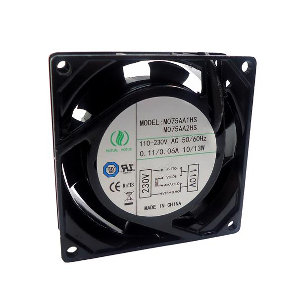 Microventilador Axial 80x80x25mm 110/220V M075AA1HS 41946 41946