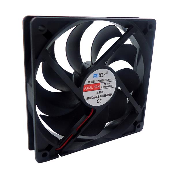 Microventilador Axial 120x120x25mm 12VCC 9.68.98 42014 42014