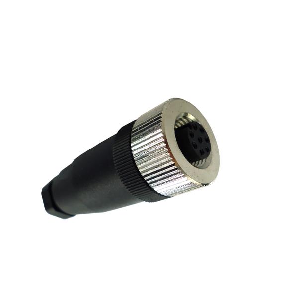 Conector para Sensor 180° 8 Pinos Tecnotron CDA12F/8S-0A 42075 42075