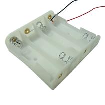 Suporte para 4 Pilhas Pequenas Branco 42192 42192 