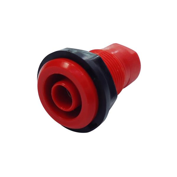 Borne de Segurança com Rosca Vermelho B-817 42246 42246