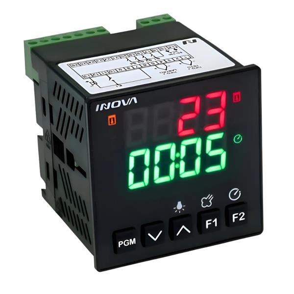 Termostato e Temporizador Digital 80~250VAC Inova INV-YB1-14-J-H 42254 42254