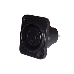 Tomada Canon Fêmea para Painel LS1027 42297 42297 