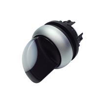 Frontal Chave Seletora Iluminada 3 Posições com Retorno Branco Eaton M22-WLK3-W 216833 42566 