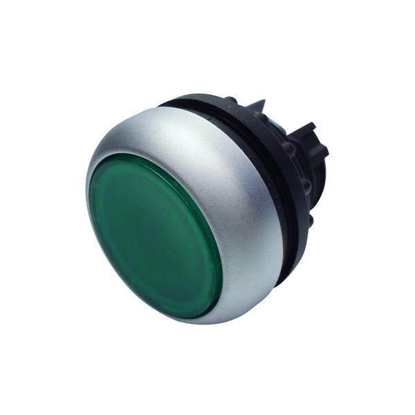 Frontal Botão de Comando Pulsante Iluminado Eaton M22-DL-G 216927 42565