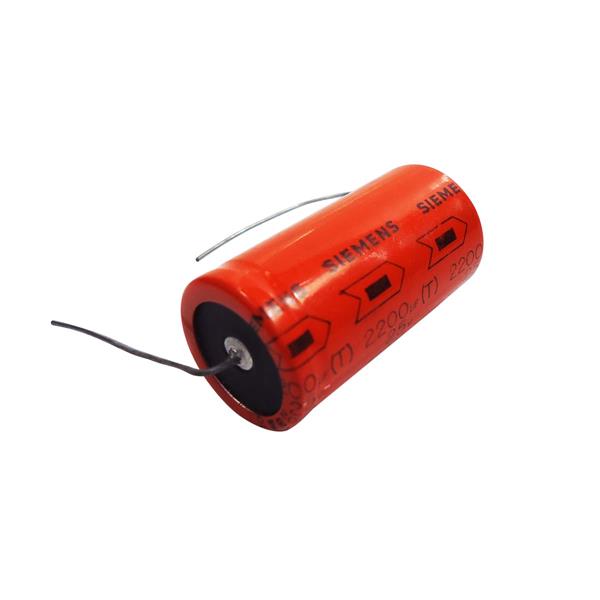Capacitor Eletrolítico Axial 2200MF x 25V 627