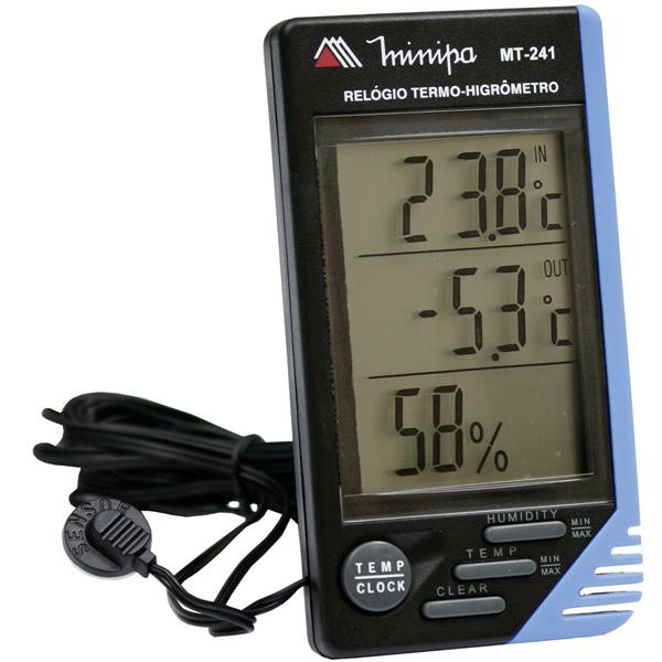 Termo Higrômetro Digital Minipa MT-241 15662 15662