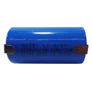 Bateria de Lithium com Terminais C 3,6V 8200mAh ER-26500 42668