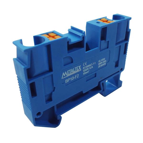 Conector Neutro de Passagem Conexão Push-in Metaltex BP10-F2A 42680