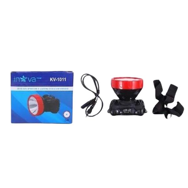Lanterna Recarregável de Cabeça 1 Led 3W KV-1011 42691