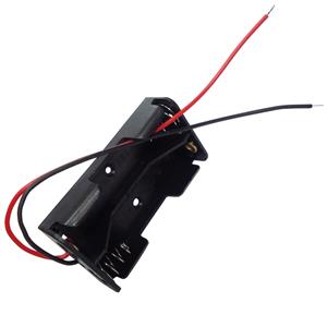 Suporte para 2 Pilhas Pequenas Preto 42740 