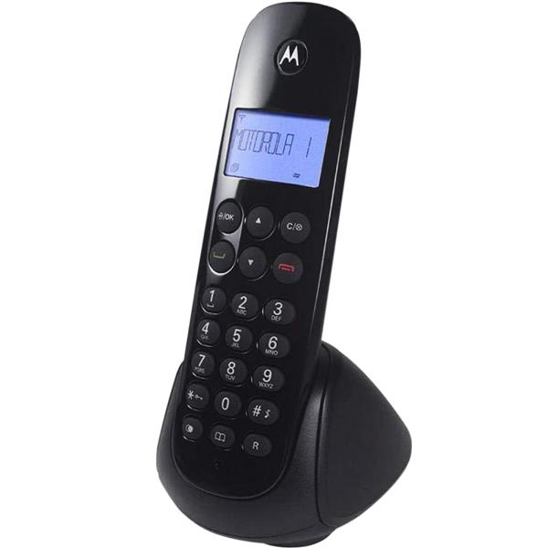 Telefone sem Fio com Identificador de Chamadas Motorola MOTO700 Preto 42756