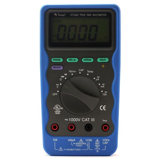 Multímetro Digital Minipa ET-2402 15812 15812
