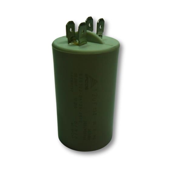 CAPACITOR PARTIDA MOTOR  12 MF X 400V C/TERMINAL 42772