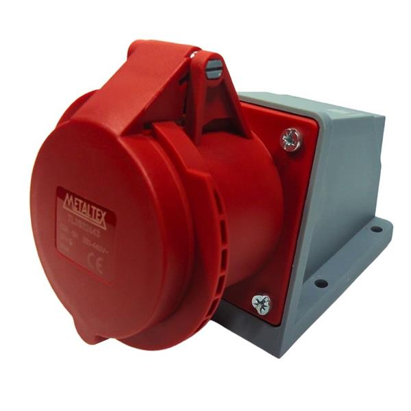Tomada de Sobrepor Industrial Metaltex TL3S-32443 42859