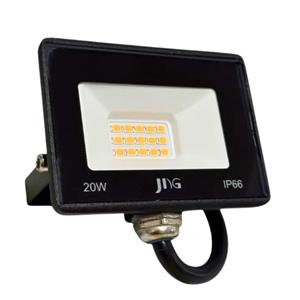 Luminária Led Luz Branca Quente 100-240VCA JNG JC-FL 20W SE 3000K (53.742) 42932 42932 