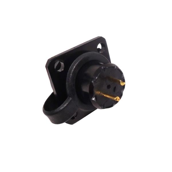 Conector Base Quadrada Fêmea 2 Vias M16 CQV43IV-PT (-2-4) 42938 42938
