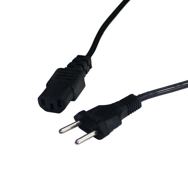 Cabo de Força PP 2X0,75 mm² 2,0 mts Preto 15410 15410