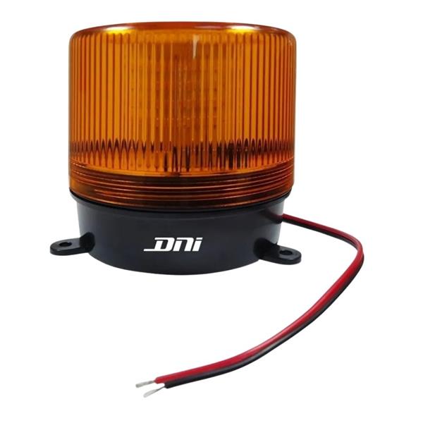 Sinalizador Giroled e Strobo 8 Funções de Advertência Âmbar 12/24V DNI-4280 43065 43065