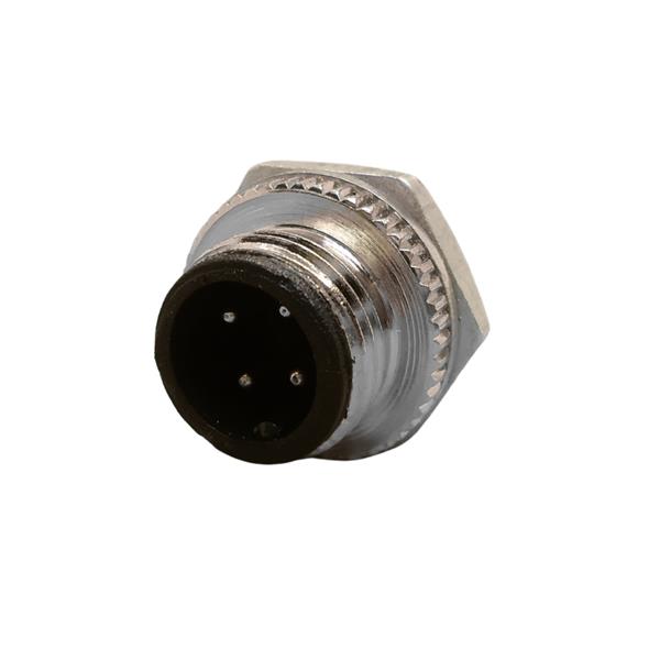 Conector M12 4 pinos Macho para painel CR42M 43123 43123
