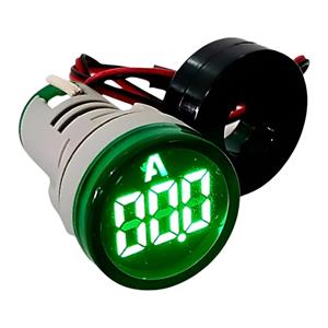 Amperímetro Digital 22mm Metaltex IDR20A-G 43147 