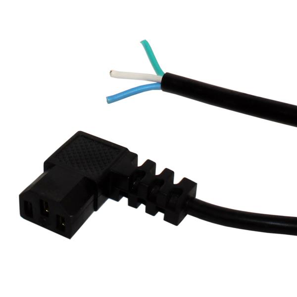 Cabo de Força PP IEC Fêmea 3X0,75 mm² 3,0 mts Preto 15416 15416