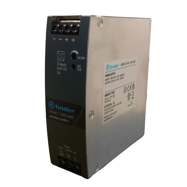 Fonte Chaveada 120W 24V Finder 78.W1.1.230.2402 43155